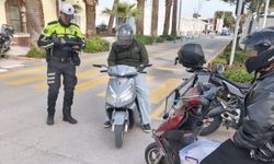 Manisa'da 54 motosiklet trafikten men edildi