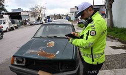 Manisa'da sahipsiz ve hurda araçlar kaldırılıyor