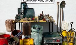 Turgutlu Çaldağı'nda kaçak kazıya suçüstü