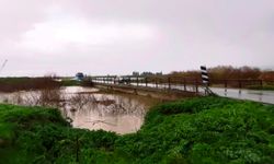 Nif Çayı köprüsünde çökme tehlikesi