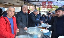 Aşağı Çobanisa’da ‘şükür’ hayrı yapıldı