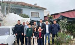 Kaymakam Dalak, şehit ve gazi ailelerini bayramda da yalnız bırakmadı