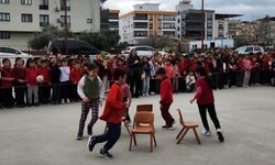 Sarıgöl'ün en büyük ilkokulunda Nevruz kutlandı