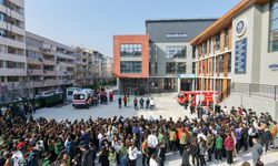 Okulda gerçeği aratmayan tatbikat