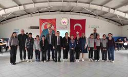 Dereceye giren öğrenciler ödüllerine kavuştu