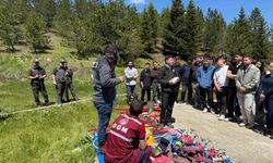 Demirci'de geleceğin ormancıları sahaya indi