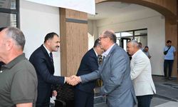 Demirci'de geleneksel bayramlaşma programına yoğun katılım