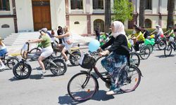 Dünya Çevre Günü'nde bisiklet turu