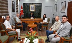 Salihli Kaymakamı Güldoğan, Sardes kazı ekibini ağırladı