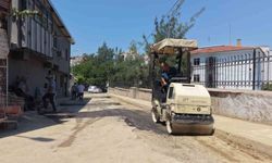 Şehzadeler'de altyapısı tamamlanan sokaklar asfaltlanıyor