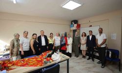 Başkan Balaban'dan kadın dayanışma ve eğitim merkezlerine ziyaret