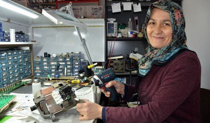 Manisa’nın kadın tamirci ustası