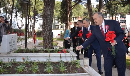 18 Mart Çanakkale Zaferi'nin 111. yılında Manisa’da şehitler anıldı