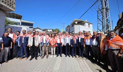 Başkan Şimşek, Bağ Bozumu ve Yörük Kültür Şenliği'ne katıldı