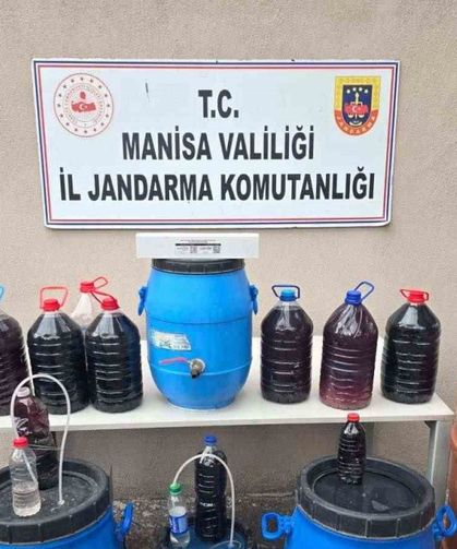 Manisa’da yılbaşı öncesi kaçak içki operasyonu