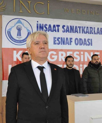 Salihli inşaatçılarda Tuncay Ünlü yeniden seçildi