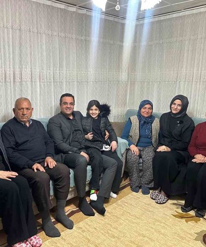 Kaymakam Dalak'tan Kıbrıs Gazisine anlamlı ziyaret