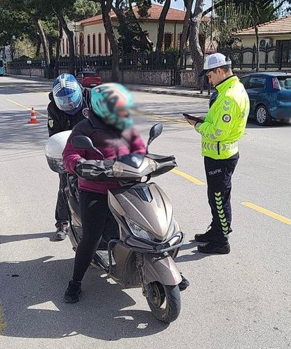 Manisa'da motosiklet denetimi: 540 sürücüye, 3 milyon 800 bin TL ceza
