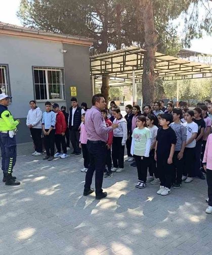 Miniklere trafik bilinci aşılandı