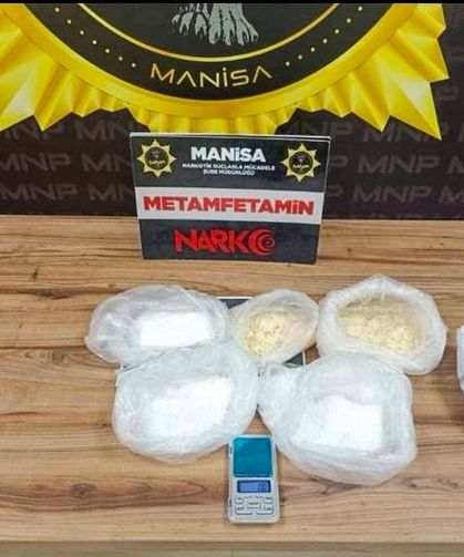 Manisa'da 2 kilo uyuşturucu ile yakalanan şüpheli tutuklandı