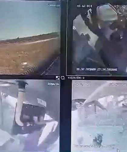 11 kişinin yaralandığı özel halk otobüsü kazasının görüntüleri ortaya çıktı