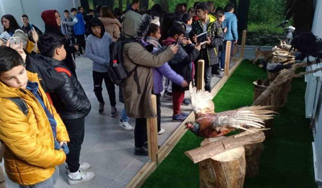 Spil Milli Parkı en kalabalık grubunu ağırladı