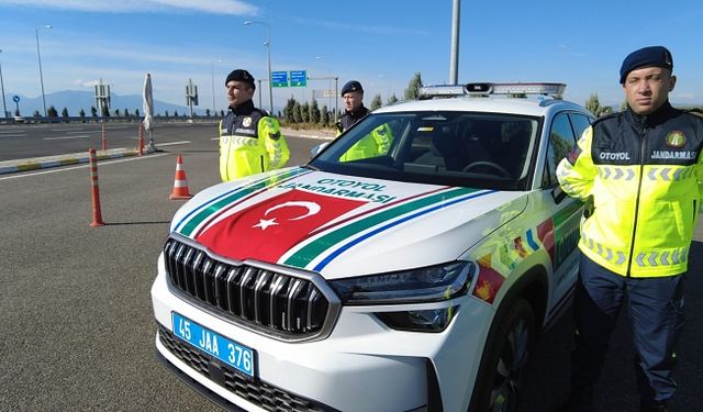 Jandarma Otoyol Timleri Manisa'da göreve başladı