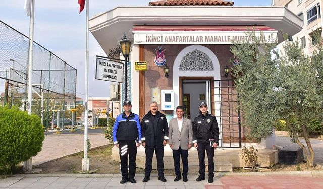 Emniyet Müdürü Aktaş'tan 2.Anafartalar'a ziyaret