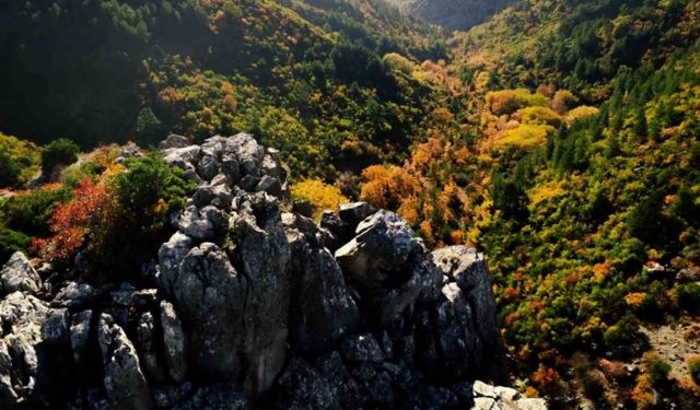 Manisa Spil Dağında sonbahar esintileri