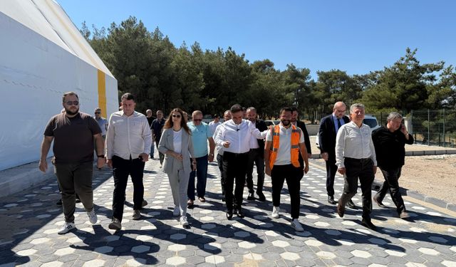 Murat Baybatur Soma’da yatırımları yerinde inceledi