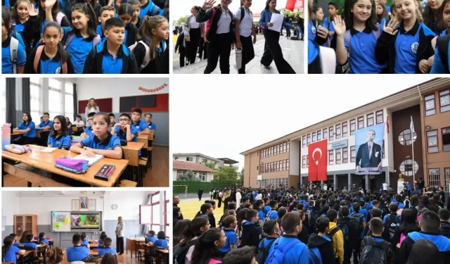 İlk ders 'yeşil vatan' temasıyla başladı