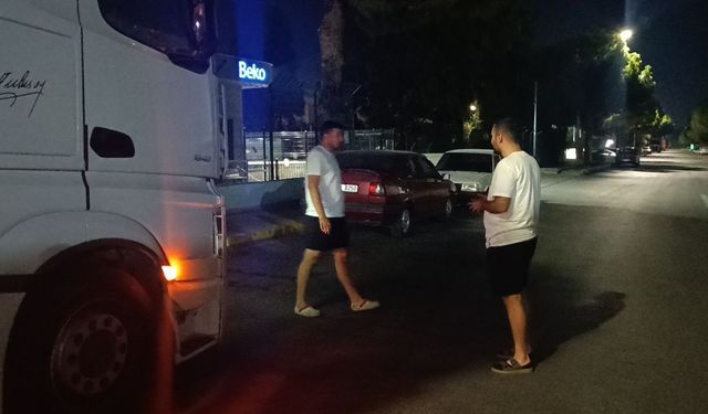 Beko önünde saatlerce bekletilen tırcılardan tepki