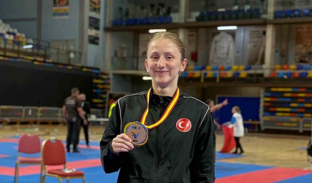 Nurbade Büber İspanya’da Akdeniz Şampiyonu oldu