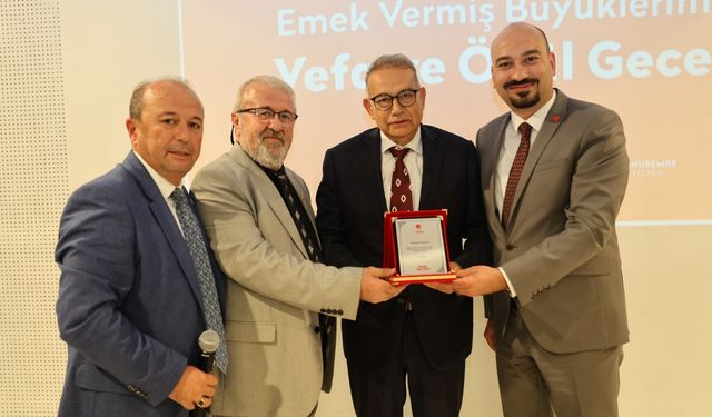 Yunusemre Belediyesi'nden sporda vefa gecesi