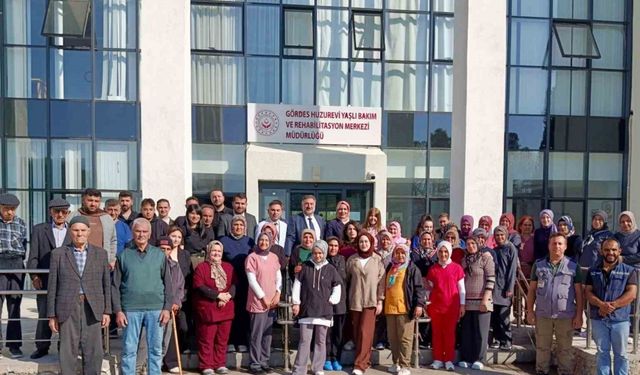 Gördes Huzurevi’nde ’Engelsiz işgücü’ buluşması