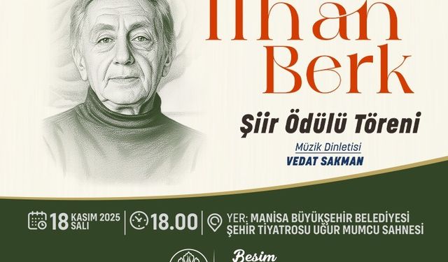 ‘İlhan Berk Şiir Ödülü’ sahibini buldu