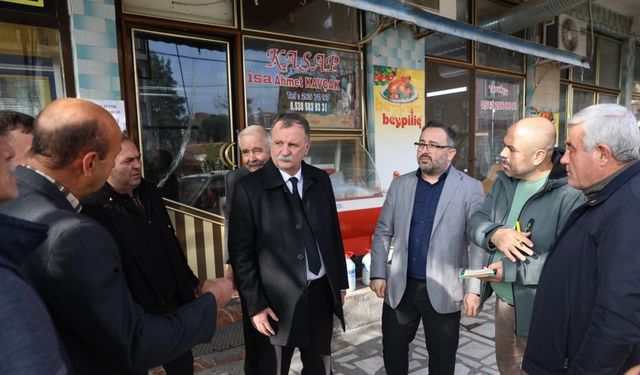 Başkan Balaban Üçpınar sakinleriyle buluştu