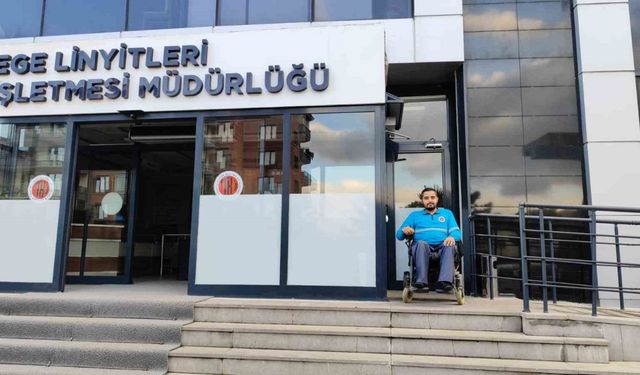 ELİ’de engelli çalışana büyük kolaylık