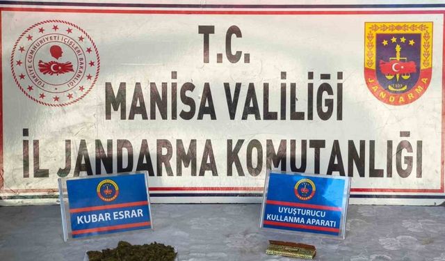 Manisa’da uyuşturucu operasyonu