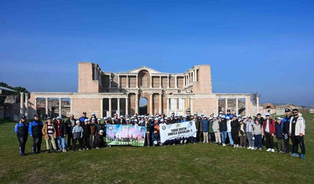 ‘Tarihi Kentin Umutlu Çocukları’ Kula-Salihli UNESCO Jeoparkı’nda buluştu