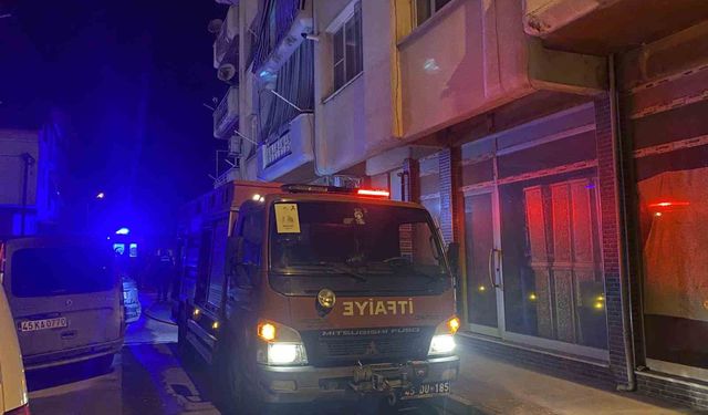 Alaşehir'de ev yangını korkuttu