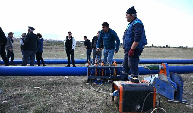 Manisa'da 45 yıllık asbestli içme suyu hattı tarihe karışıyor