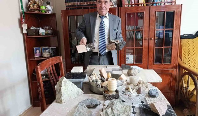 Manisa'da doğaltaş müzesi gibi ev