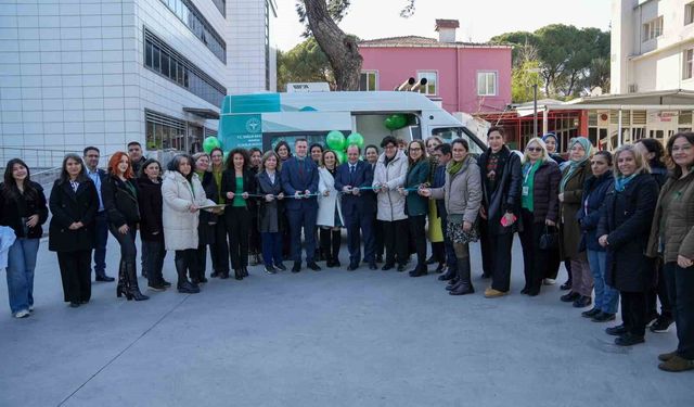 Manisa'da rahim ağzı kanseri tarama aracı hizmete girdi