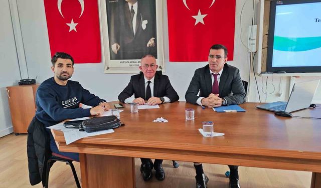 Sarıgöl'de okul müdürleri ikinci dönem hazırlıklarını değerlendirdi