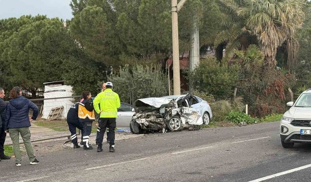 Manisa'da zincirleme trafik kazası: 2 ölü, 4 yaralı