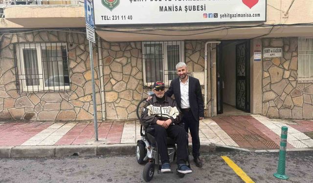 Manisalı gazinin yüzünü güldüren destek