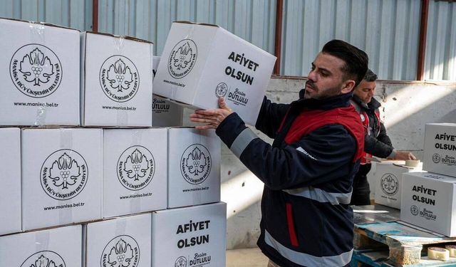 Manisa'da ramazan dayanışması giderek büyüyor