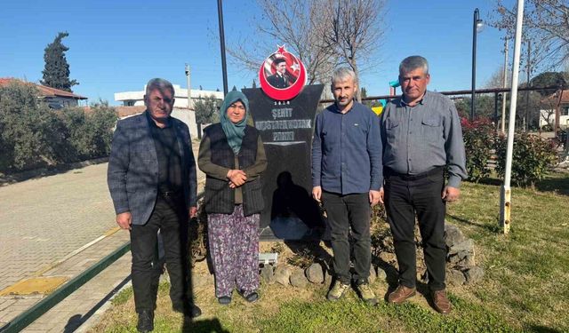 Manisa'da şehit emanetlerine '8 Mart' vefası