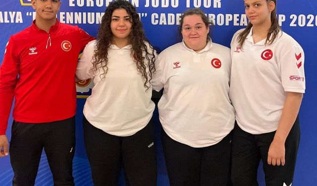 Salihlili 4 judocu Avrupa Kupası'nda milli formayı giyecek